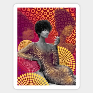 60s Supermodel Donyale Luna Sticker